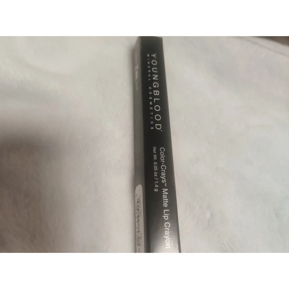 Youngblood Color-Crays Matte Lip Crayon Valley Girl Pink 0.05oz Mineral Makeup
